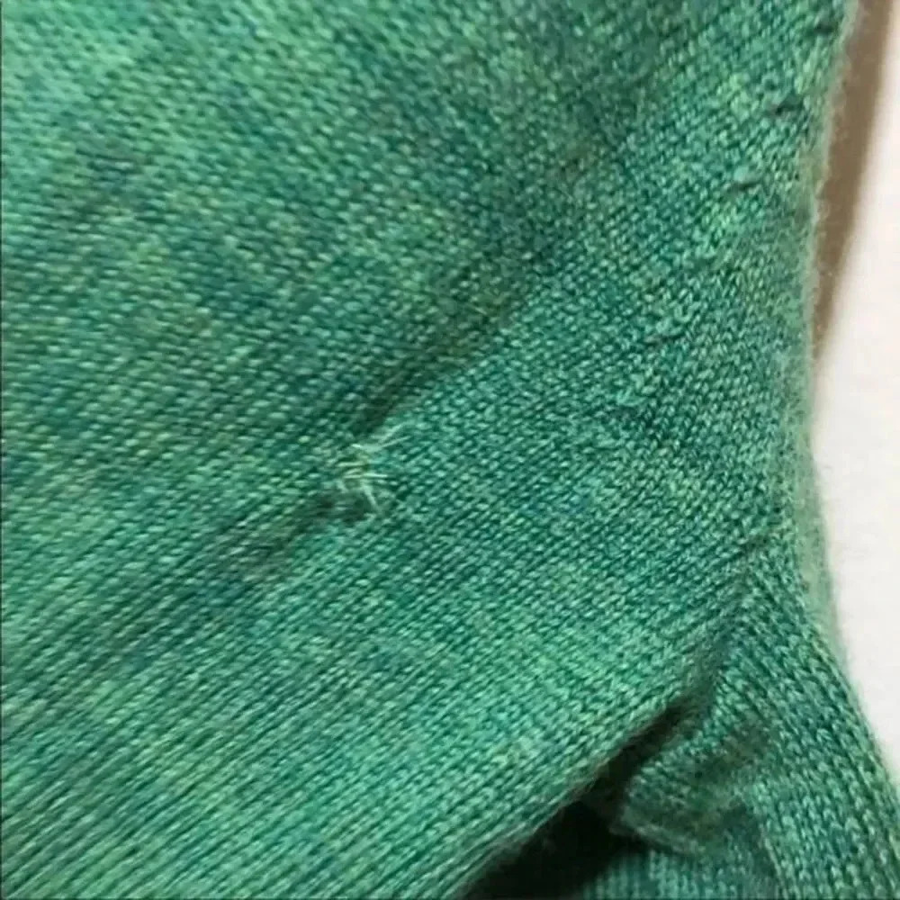 Express green merino wool sweater - Picture 7 of 7